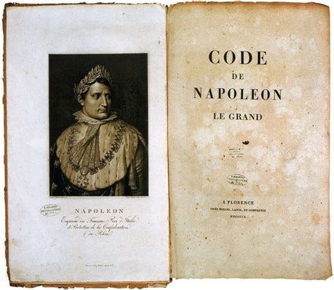 Code Napoleon .
